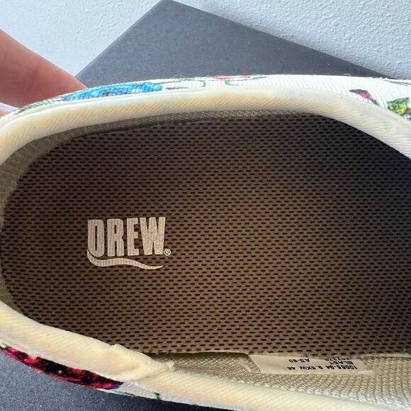 DREW Blast Floral Walking Shoe Size 9.5XW - Picture 7 of 8